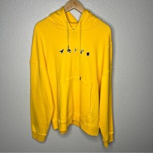 NWT New Adidas x Disney Pixar Manga SW Hoodie Unisex Yellow Gold Large Toy Story